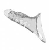 Прозрачная насадка на пенис - 22 см. - Baile - в Сызрани купить с доставкой