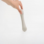 Серый вибростимулятор точки G Mirage - 17,8 см. - Sose