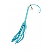 Голубая кожаная плеть - 50 см. - Pecado - купить с доставкой в Сызрани