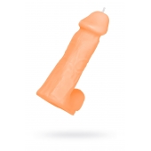 Оранжевая сувенирная свеча «Пенис» - Pecado - купить с доставкой в Сызрани