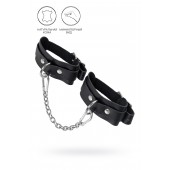 Черные мини-оковы со скруглёнными углами - Pecado - купить с доставкой в Сызрани