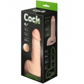 Телесный фаллоудлинитель с мошонкой Cock Next - 17 см. - LOVETOY (А-Полимер) - в Сызрани купить с доставкой