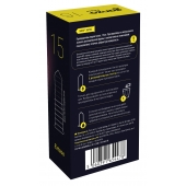 Презервативы анатомической формы с точечной и ребристой структурой Ganzo Extase - 15 шт. - Ganzo - купить с доставкой в Сызрани