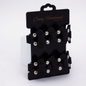 Черные кожаные наручники из звеньев - Crazy Handmade - купить с доставкой в Сызрани