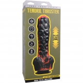 Черно-красная мини-машина на присоске Tendril Thruster - 21,6 см. - Doc Johnson - купить с доставкой в Сызрани