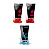 Набор из 3 лубрикантов JUJU (увлажняющий, клубника, малина) - JuJu - купить с доставкой в Сызрани