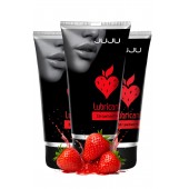Набор из 3 съедобных лубрикантов JUJU со вкусом клубники - JuJu - купить с доставкой в Сызрани