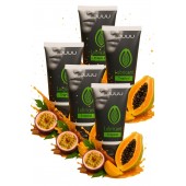 Набор из 5 съедобных лубрикантов JUJU со вкусом тропических фруктов - JuJu - купить с доставкой в Сызрани