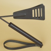 Черный кожаный стек «Сириус» - 60 см. - Sitabella - купить с доставкой в Сызрани