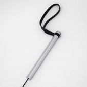 Черный стек с металлической ручкой - Crazy Handmade - купить с доставкой в Сызрани