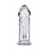 Прозрачная насадка на пенис Uco - 13 см. - A-toys - в Сызрани купить с доставкой