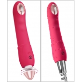 Малиновая насадка на душ с вибрацией Showers to orgasm - 20,1 см. - Orion - купить с доставкой в Сызрани