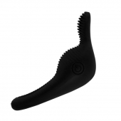 Чёрное эрекционное виброкольцо Thimble - Baile - в Сызрани купить с доставкой