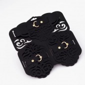 Фигурный набор для БДСМ-игр с узорами и золотистой фурнитурой - Crazy Handmade - купить с доставкой в Сызрани