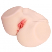 Мастурбатор-полуторс с двойным слоем материала Jenny Onahole Real Vagina - KOKOS - в Сызрани купить с доставкой