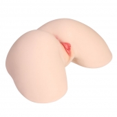 Мастурбатор-полуторс с двойным слоем материала Jenny Onahole Real Hips - KOKOS - в Сызрани купить с доставкой