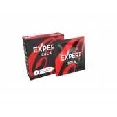 Презервативы с ароматом колы Expert Cola - 3 шт. - Expert - купить с доставкой в Сызрани