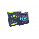 Светящиеся в темноте презервативы Expert Neon - 3 шт. - Expert - купить с доставкой в Сызрани