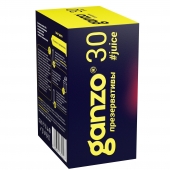 Ароматизированные презервативы Ganzo Juice - 30 шт. - Ganzo - купить с доставкой в Сызрани