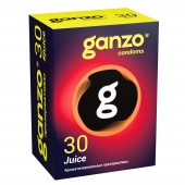 Ароматизированные презервативы Ganzo Juice - 30 шт. - Ganzo - купить с доставкой в Сызрани