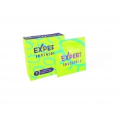 Ультратонкие презервативы Expert Invisible - 3 шт. - Expert - купить с доставкой в Сызрани