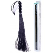 Черная силиконовая плеть - 37 см. - Boys of Toys - купить с доставкой в Сызрани