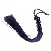 Черная силиконовая плеть - 37 см. - Boys of Toys - купить с доставкой в Сызрани