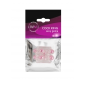 Прозрачная насадка на пенис с цветными шариками - Erowoman-Eroman - в Сызрани купить с доставкой