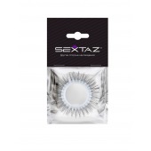 Круглое эрекционное кольцо с длинными «ресничками» - Sextaz - в Сызрани купить с доставкой