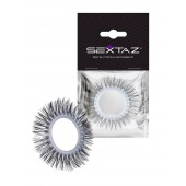 Круглое эрекционное кольцо с длинными «ресничками» - Sextaz - в Сызрани купить с доставкой