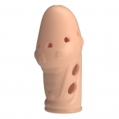 Телесная насадка на пенис Booker - 8 см. - Baile - в Сызрани купить с доставкой