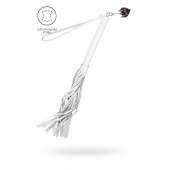 Белая кожаная плеть - 50 см. - Pecado - купить с доставкой в Сызрани