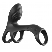 Черная насадка на пенис Ultimate Couples Cage Pro - Pipedream - в Сызрани купить с доставкой