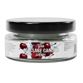 Массажная свеча «Спелая вишня» - 50 мл. - SGAN - купить с доставкой в Сызрани