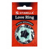 Цветное эрекционное кольцо с 5 бусинами Love Ring - Sitabella - в Сызрани купить с доставкой