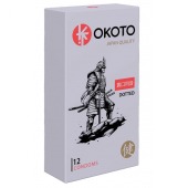 Точечные презервативы OKOTO Dotted - 12 шт. - Sitabella - купить с доставкой в Сызрани