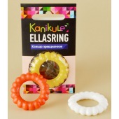 Цветное рельефное эрекционное кольцо Ellasring - Sitabella - в Сызрани купить с доставкой