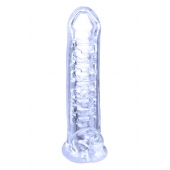 Прозрачная насадка-удлинитель Stretchy Touch - 18 см. - NMC - в Сызрани купить с доставкой