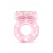 Розовое эрекционное виброкольцо с бабочкой - 1137 - в Сызрани купить с доставкой