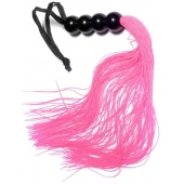 Розовая силиконовая плеть - 35,5 см. - Boys of Toys - купить с доставкой в Сызрани