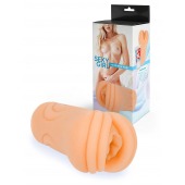 Телесный мастурбатор-вагина с рельефом на поверхности - Sexy Girl - в Сызрани купить с доставкой