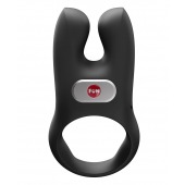 Черное эрекционное виброкольцо Nos - Fun Factory - в Сызрани купить с доставкой