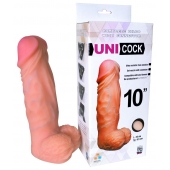 Фаллическая насадка Харнесс UNICOCK 10  - 25 см. - LOVETOY (А-Полимер) - купить с доставкой в Сызрани