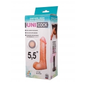 Фаллическая насадка Харнесс UNICOCK 5,5  - 17 см. - LOVETOY (А-Полимер) - купить с доставкой в Сызрани