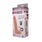 Фаллическая насадка Харнесс UNICOCK 9  - 24 см. - LOVETOY (А-Полимер) - купить с доставкой в Сызрани