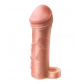 Фаллоудлинитель с кольцом COCK size M - 15 см. - LOVETOY (А-Полимер) - в Сызрани купить с доставкой