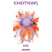 Сиреневое эрекционное виброколечко Emotions Minnie - Lola Games - в Сызрани купить с доставкой
