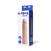 Реалистичная насадка с ярко выраженной головкой - 16,5 см. - A-toys - в Сызрани купить с доставкой