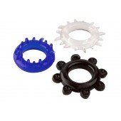 Набор из 3 разноцветных эрекционных колец - A-toys - в Сызрани купить с доставкой