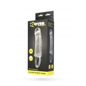 Прозрачная насадка с петлёй для фиксации - 14 см. - ToyFa - в Сызрани купить с доставкой